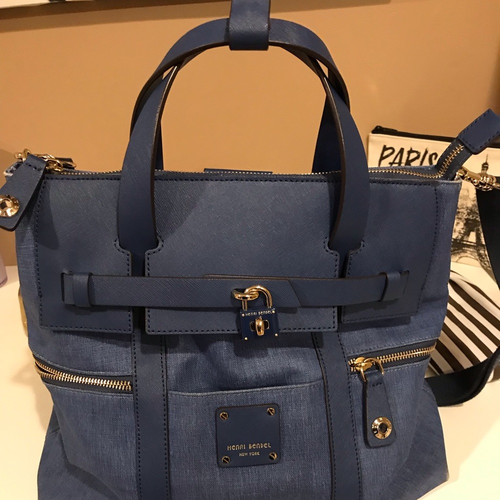 Henri Bendel jet setter convertible backpack